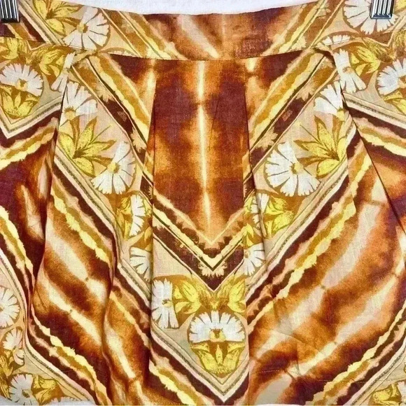 Free People Women's Kendra Cotton Printed Strapless Top Size X-Small - Picture 5 of 15